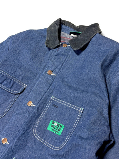 1990s WORK WEAR by WRANGLER DENIM COVERALL