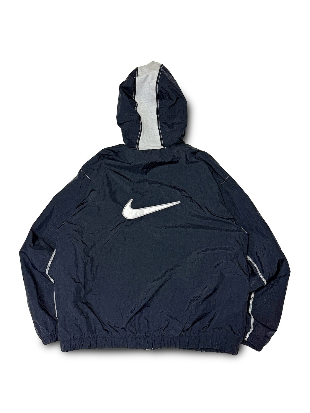 1990s NIKE SWEAT LINED WIND JACKET
