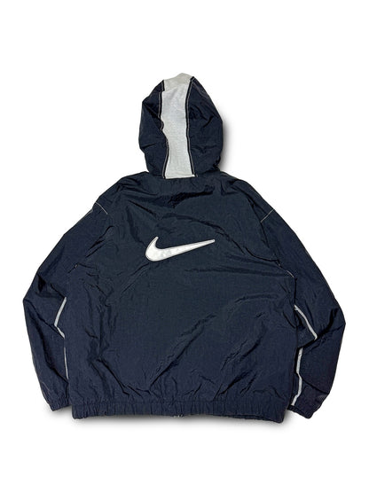 1990s NIKE SWEAT LINED WIND JACKET