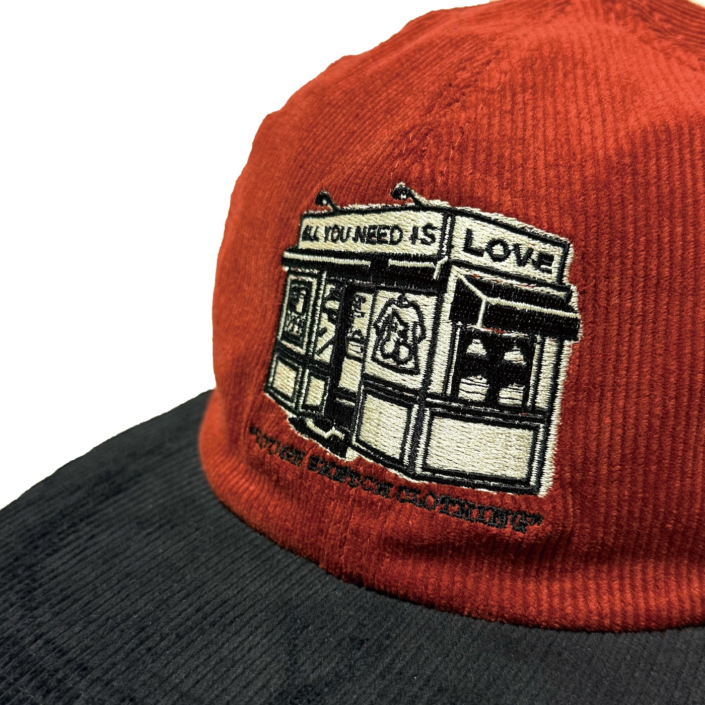 STORE CORDUROY 2TONE CAP